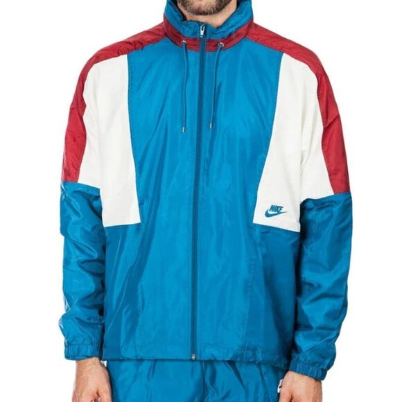 NIKE Official Archive 89 Reissue Colorblock Windbreaker Jacket Size Medium - Picture 1 of 14